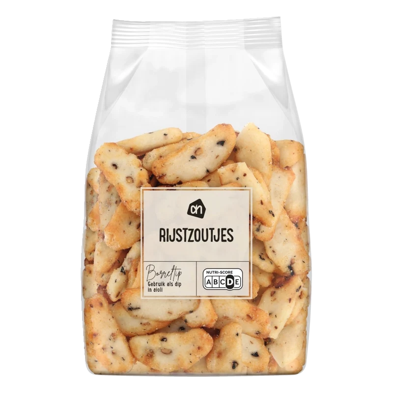 Knapperige rijstzoutjes