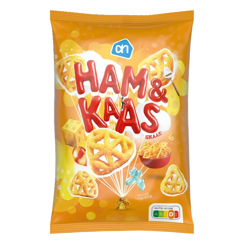 Ham & kaas smaak zoutjes