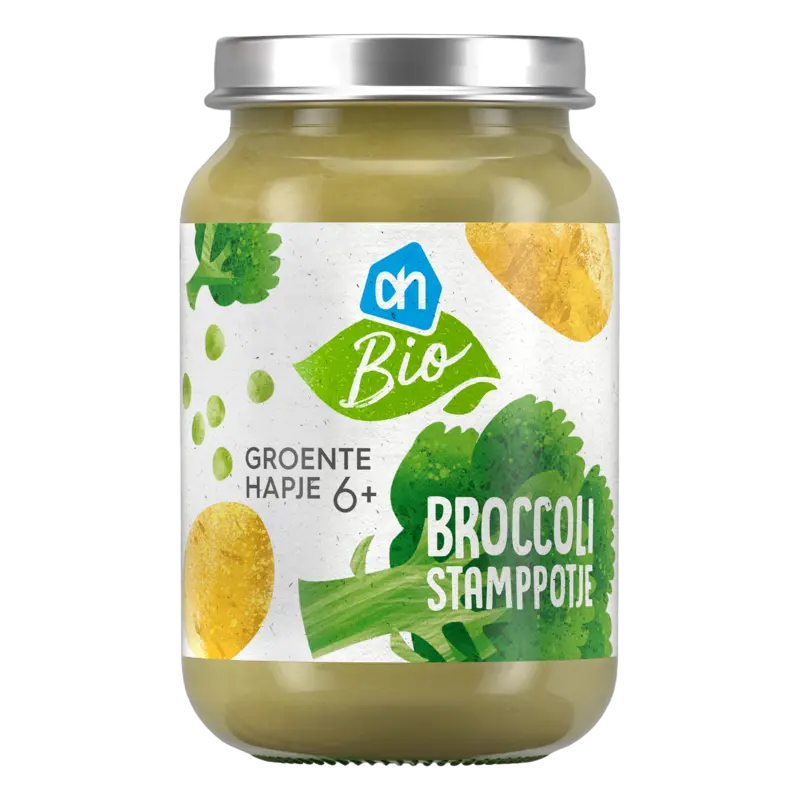 Biologisch Groentehapje broccoli stamppotje 6+