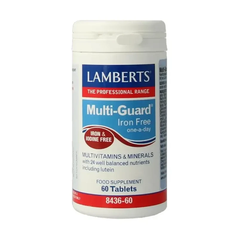 Lamberts Multi-guard ijzervrij 60 tabletten