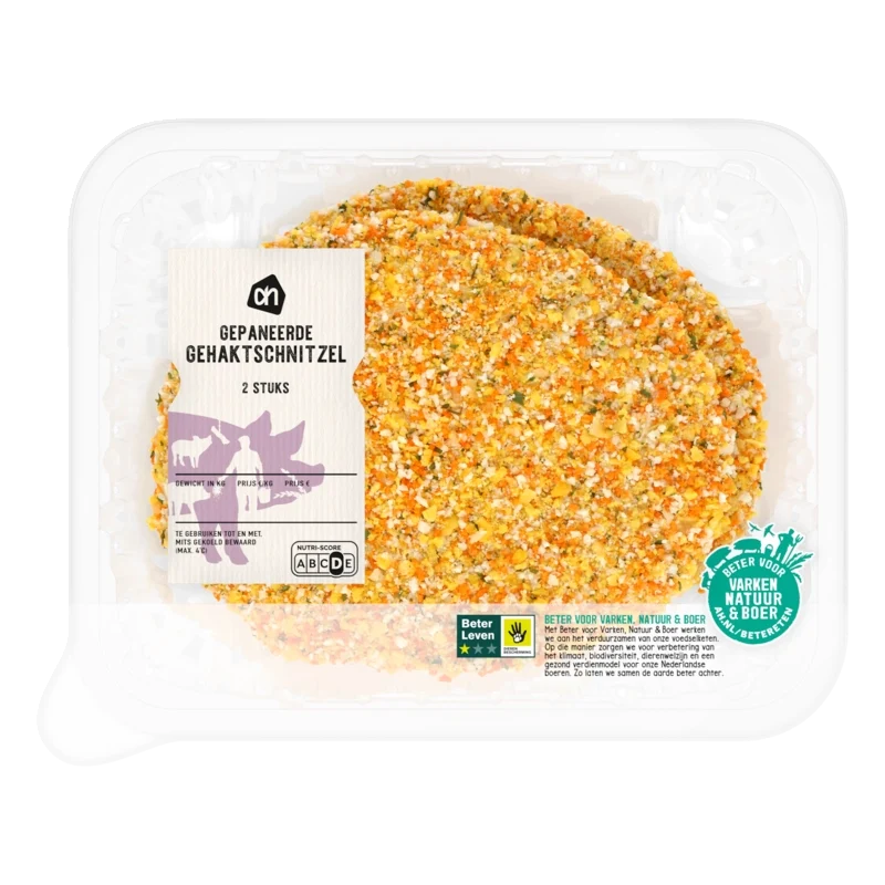 Boerengehakt schnitzel