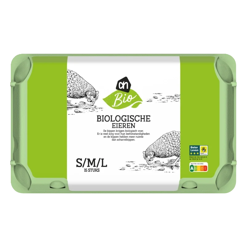 Biologisch Eieren S M L