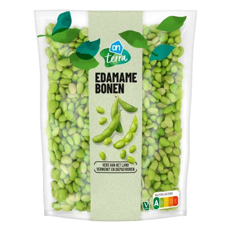 Gepelde edamame boontjes