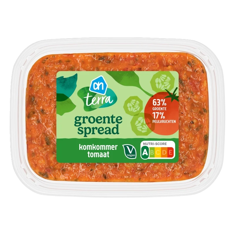 Terra Plantaardig groentespread komkommer
