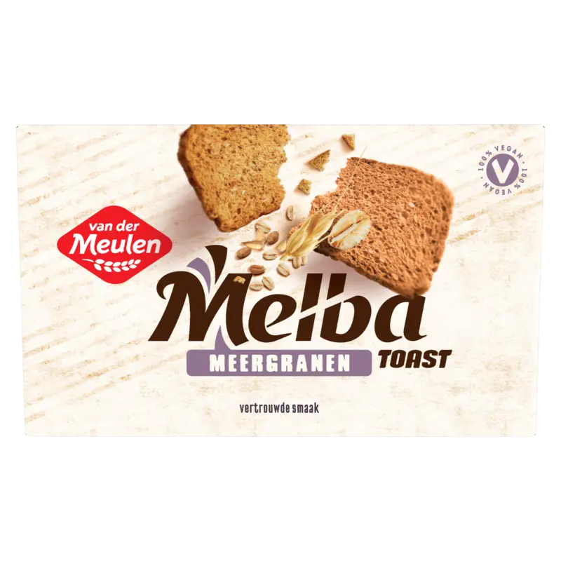 Van der Meulen Melba toast meergranen