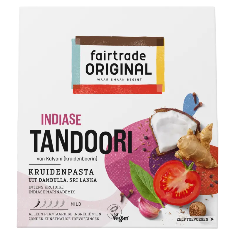 Fairtrade Original Tandoori kruidenpasta