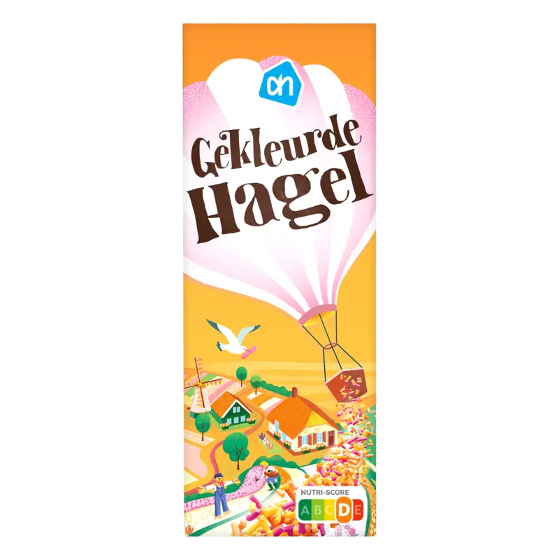 Gekleurde hagel