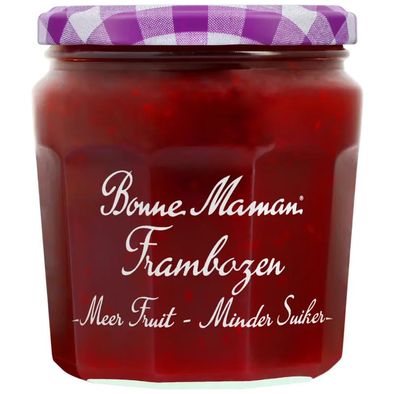 Bonne Maman Meer fruit minder suiker frambozenjam