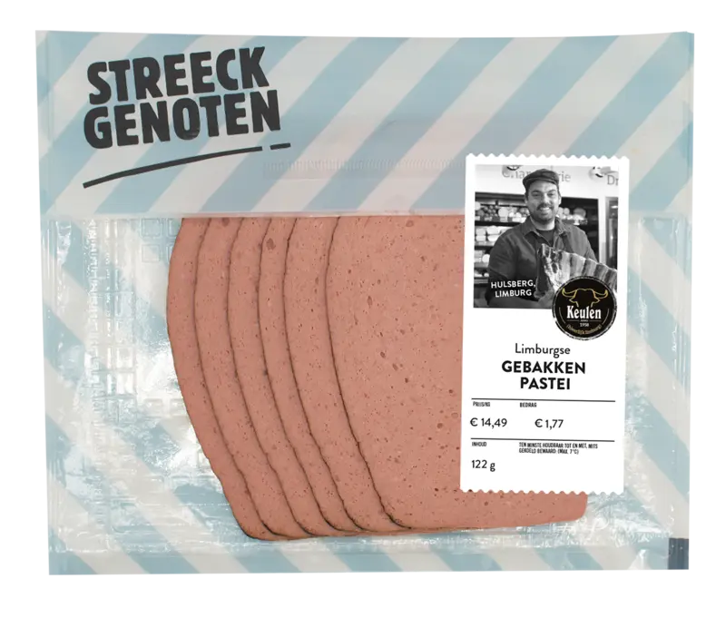 Streeckgenoten Limburgse gebakken pastei