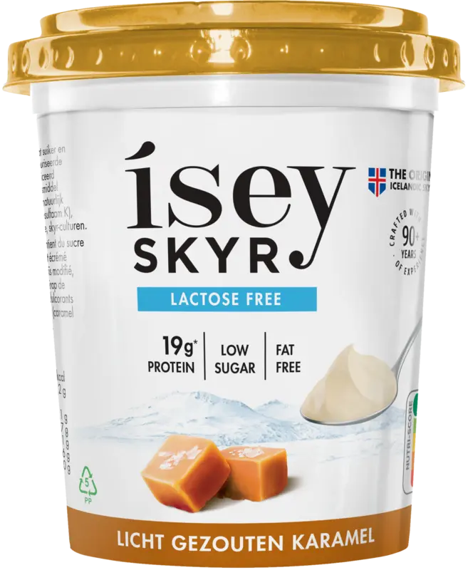 Isey Skyr licht gezouten caramel