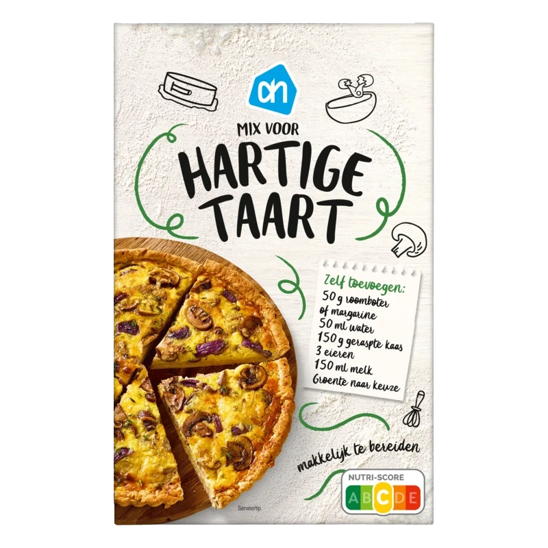 Mix voor hartige taart