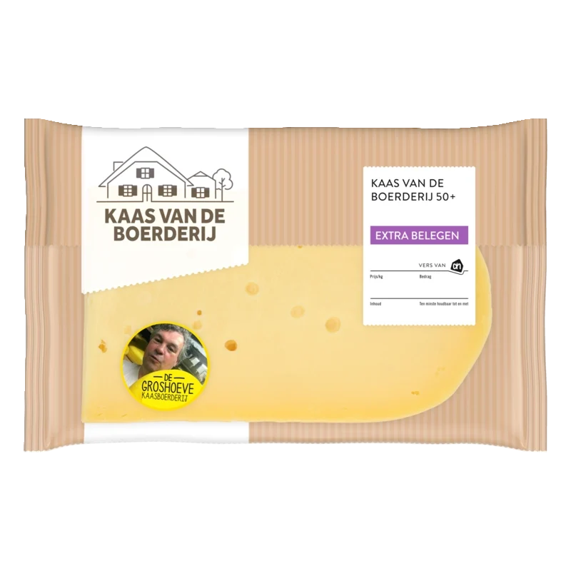 Kaas van de boerderij extra belegen 50+