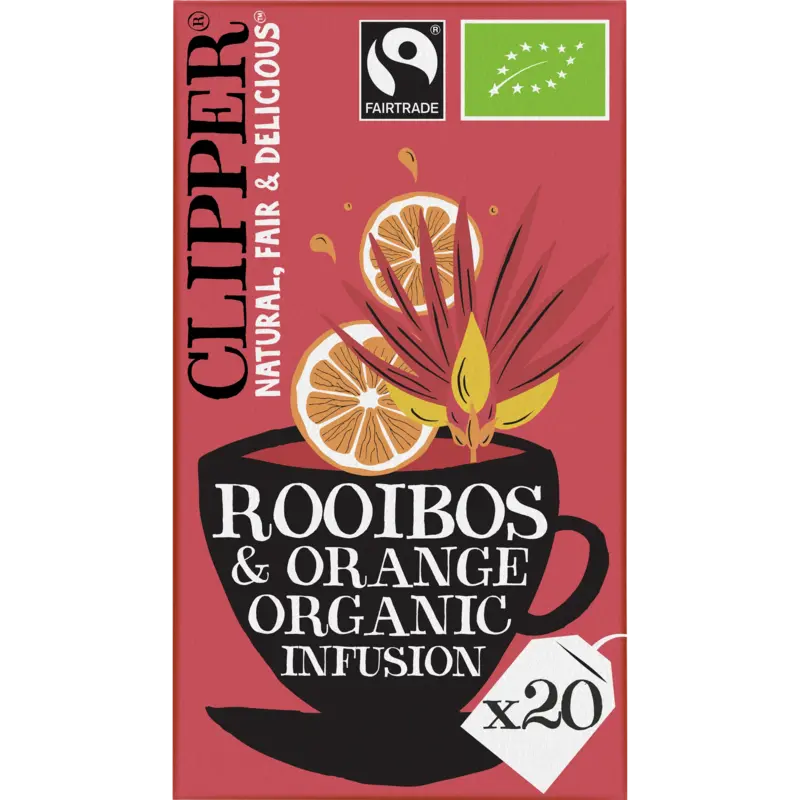 Clipper Rooibos & orange organic infusion