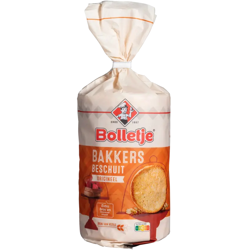 Bolletje Bakkers beschuit origineel