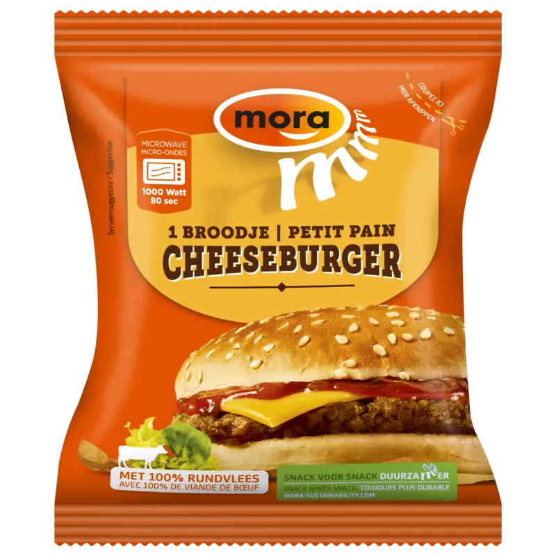 Mora Broodje cheeseburger