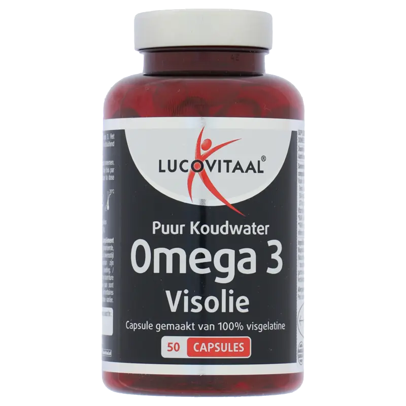 Lucovitaal Omega 3 puur koudwater visolie capsules