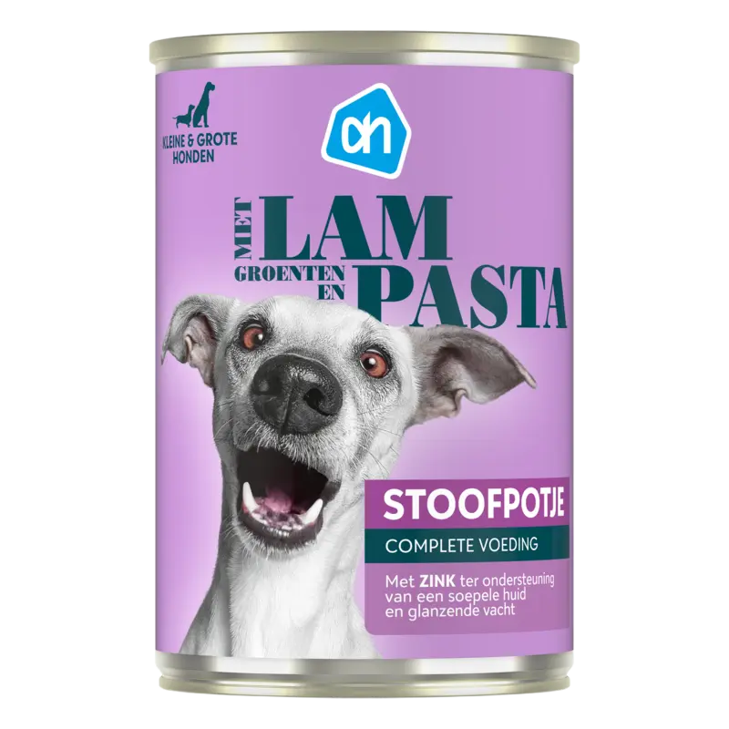 Blik stoof lam-pasta-groente