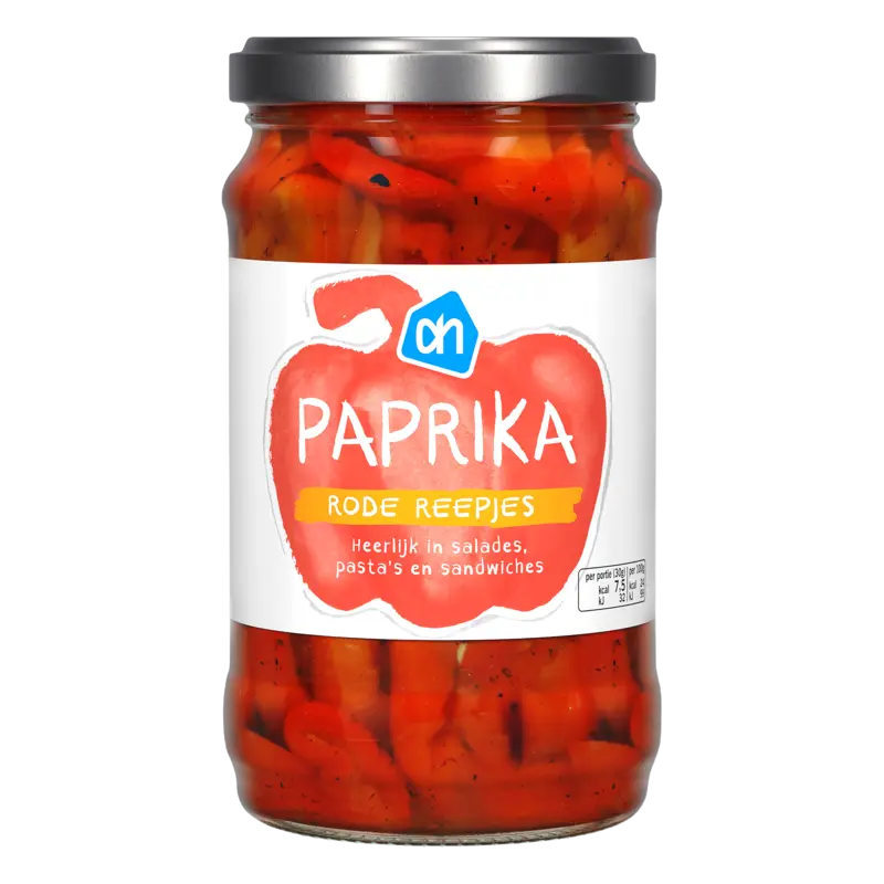Paprika rode reepjes