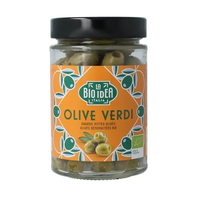 La Bio Idea Olijven groen ontpit 165 gram