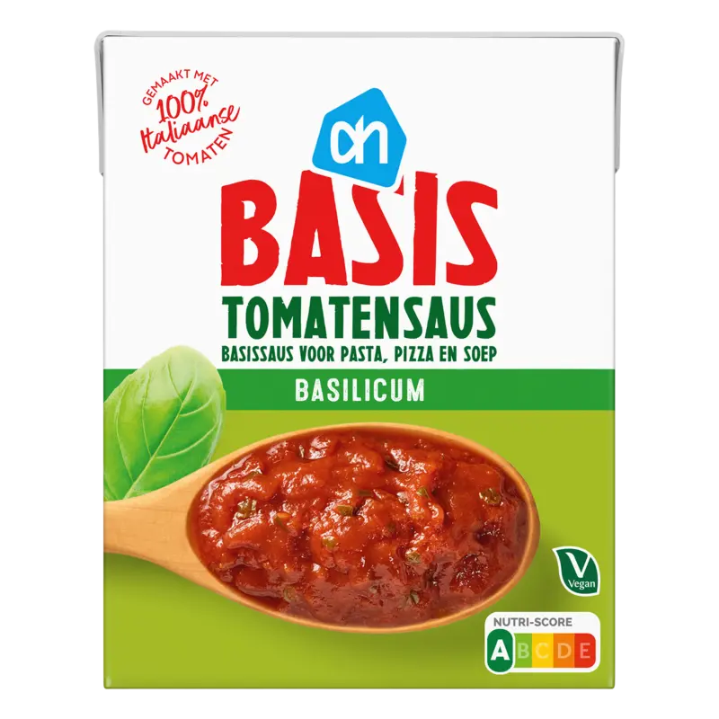 Basis tomatensaus basilicum
