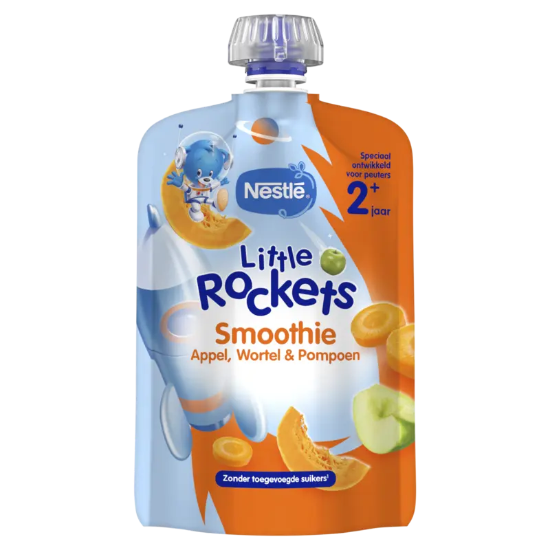 Little Rockets Knijpfruit appel pompoen 2+ jaar
