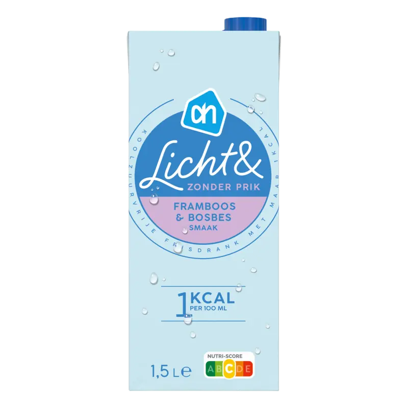 Licht & zonder prik framboos & bosbes