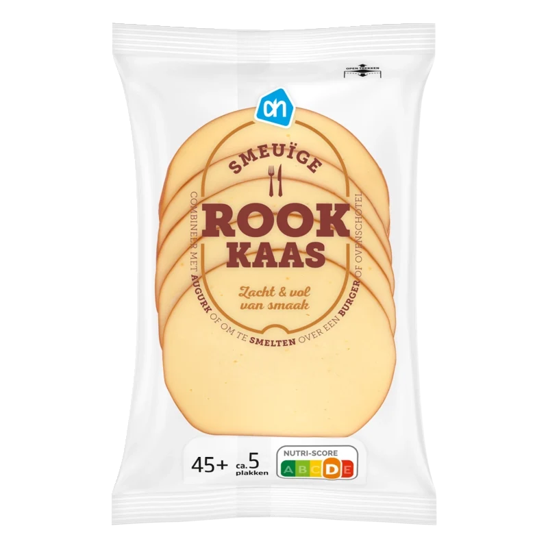 Smeuïge rookkaas 45+ plakken