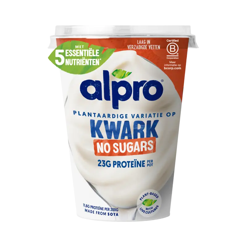 Alpro Variatie op kwark zonder suikers