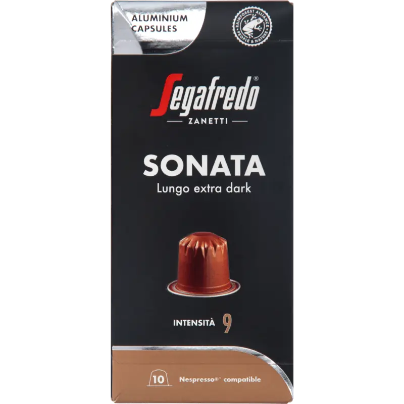Segafredo Sonata lungo extra dark capsules