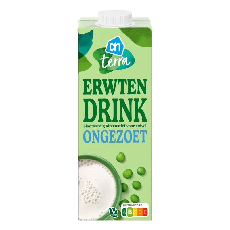 Terra Plantaardige erwtendrink ongezoet