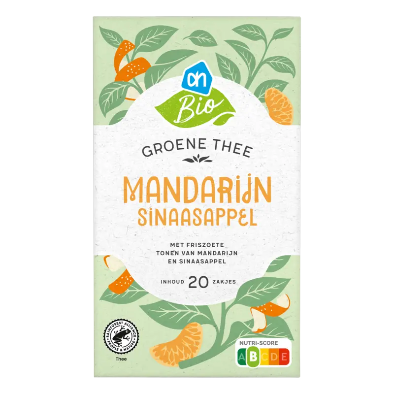 Biologisch Groene thee mandarijn sinaasappel