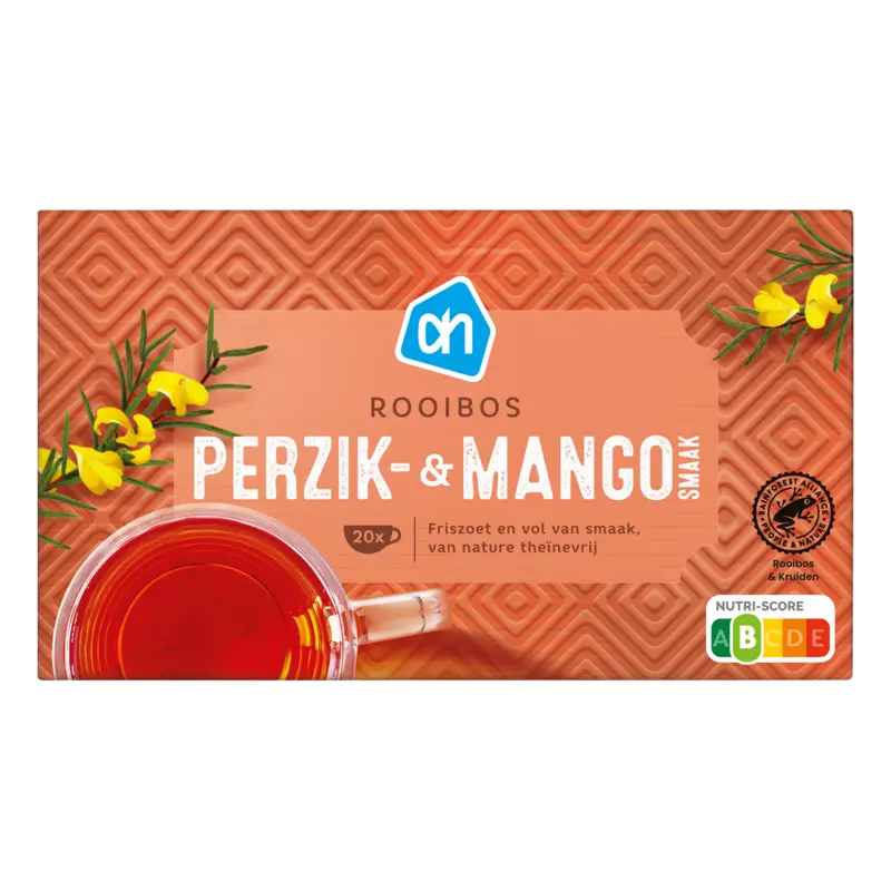 Rooibos mango perzik smaak
