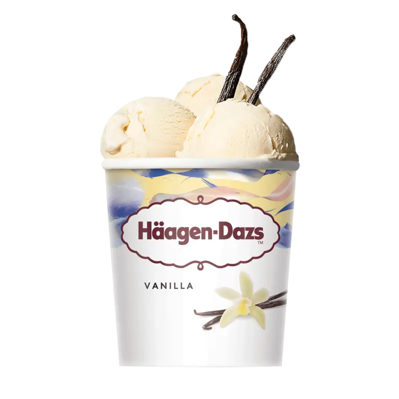 Häagen-Dazs Vanilla ijs