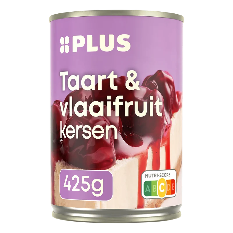 taart en vlaaifruit kersen