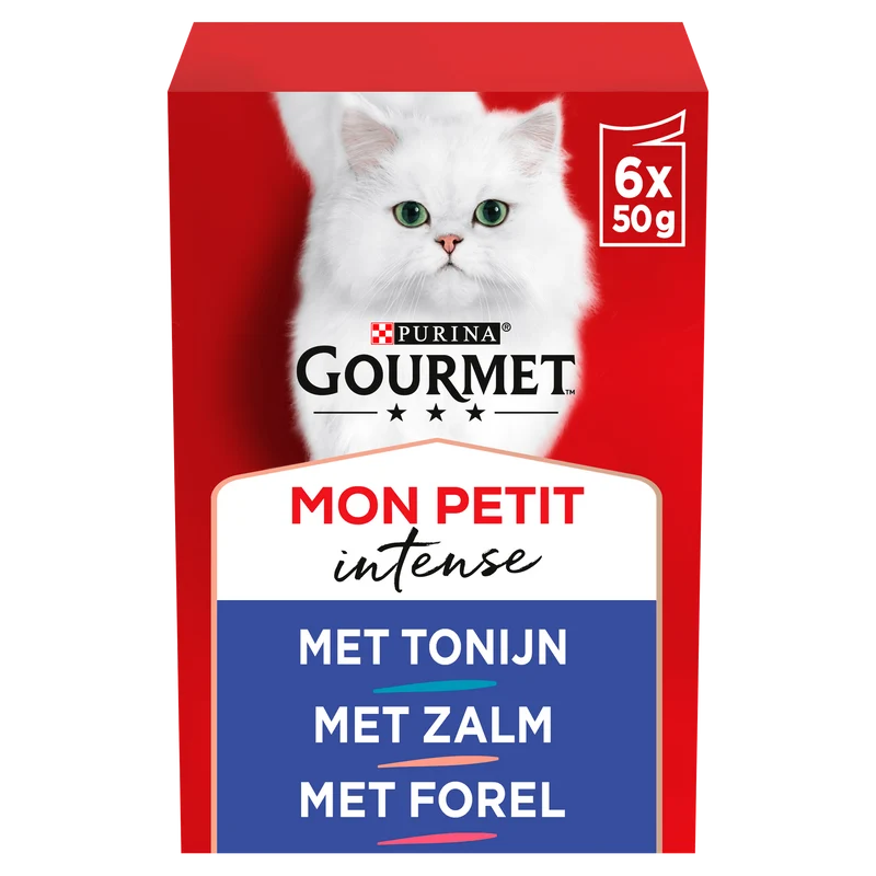 Gourmet Mon Petit Intense kattenvoer vis
