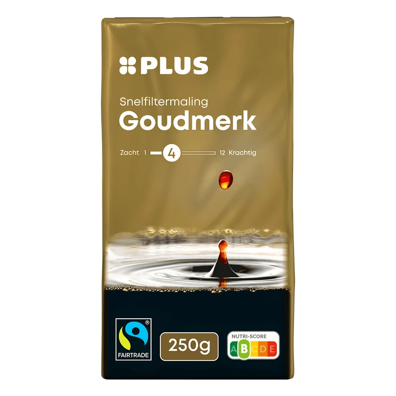 Goudmerk Filterkoffie Fairtrade