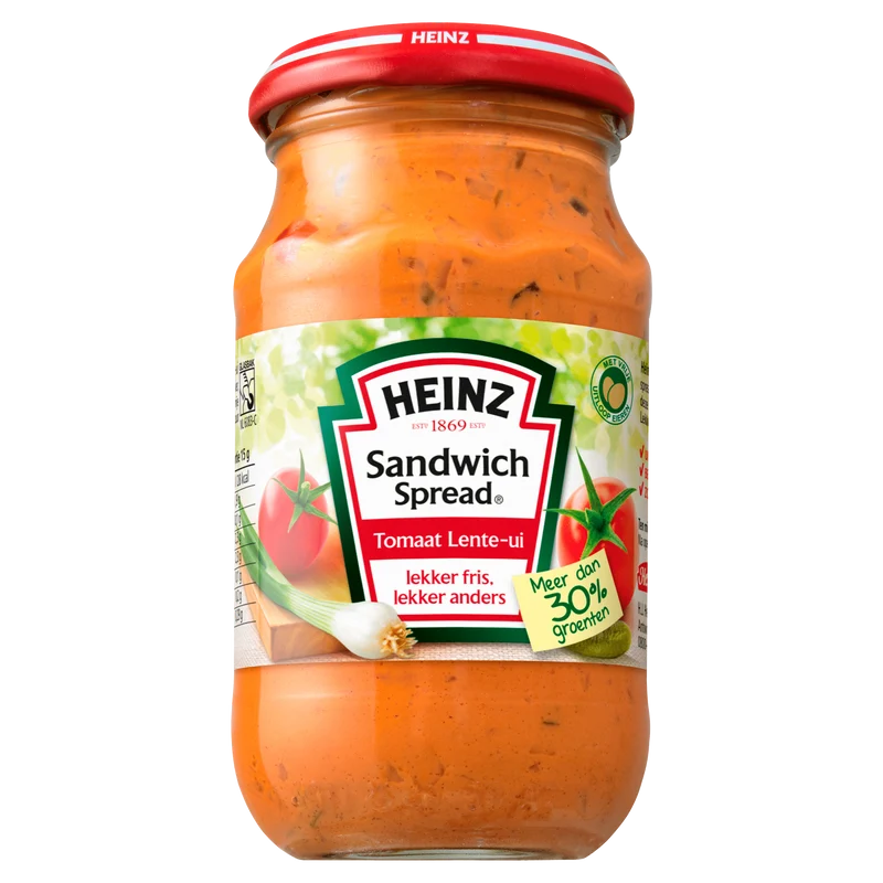 Heinz Sandwich spread tomaat lente-ui