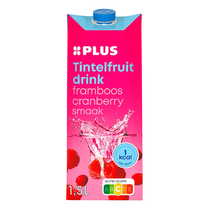 Tintelfruit 1kcal framboos cranberry