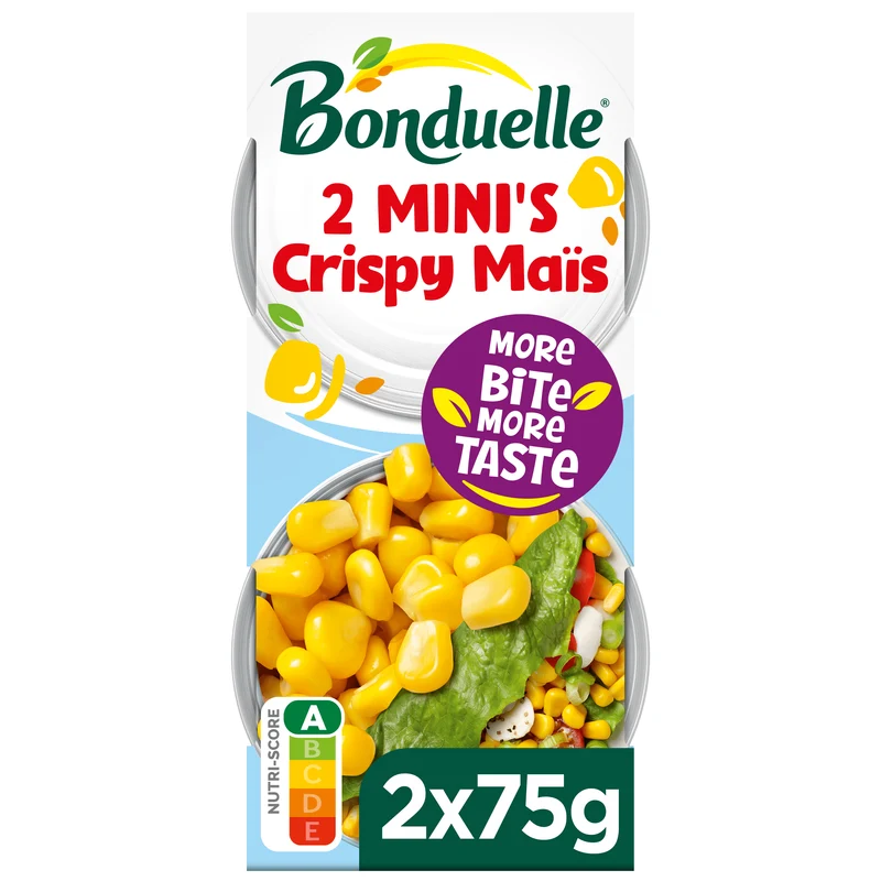Bonduelle Crispy maïs 2 mini's
