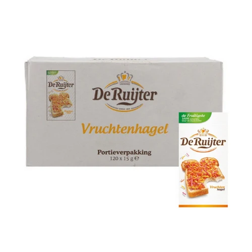 De ruijter vruchtenhagel 15 gr