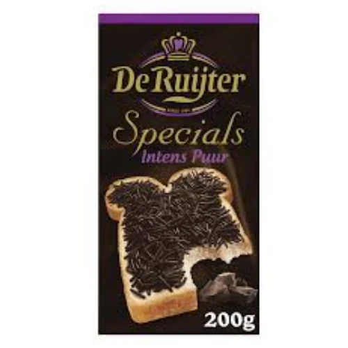 De ruijter specials hagel intens puur 200 gr