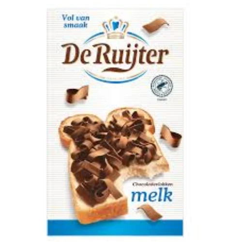 De ruijter chocoladevlokken melk 200 gr