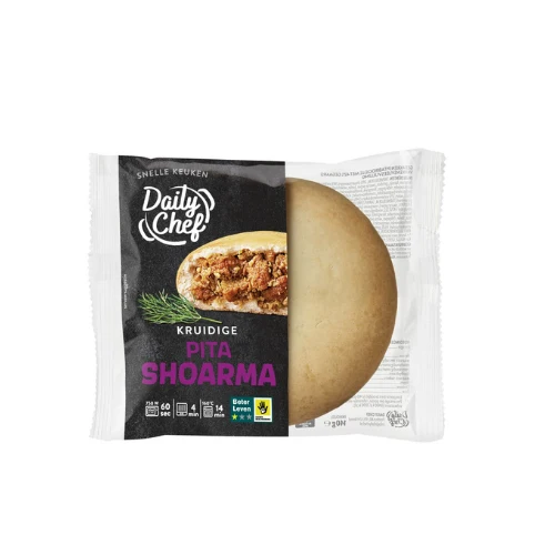 Daily chef pita shoarma 140 gr