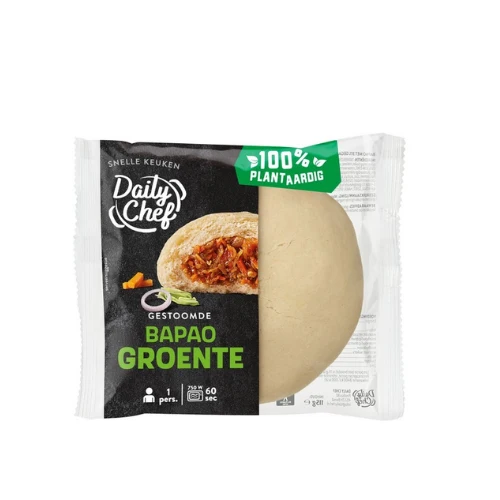 Daily chef bapao groente 115 gr
