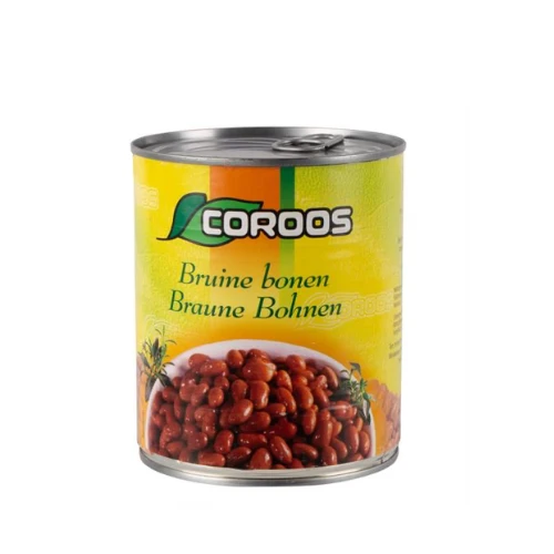 Coroos bruine bonen 850 ml