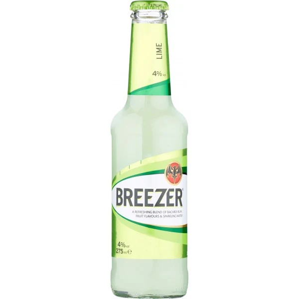 BACARDI BREEZER LIME BOT. 24x275 ML.