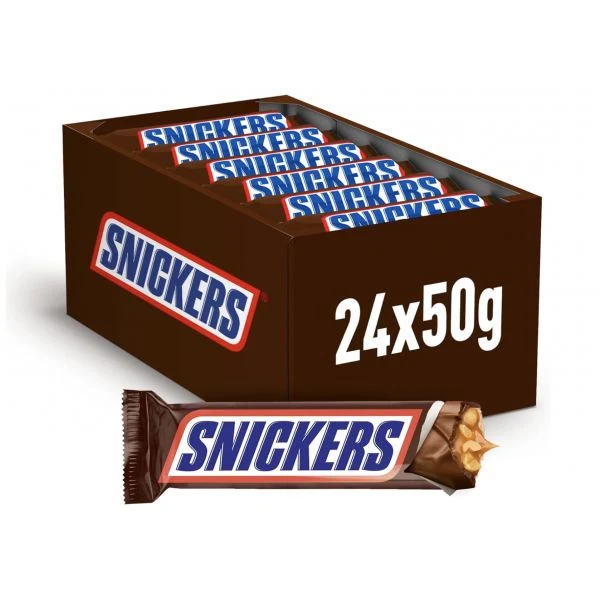 SNICKERS CHOCOLATINA SINGLE 24x50 GR.