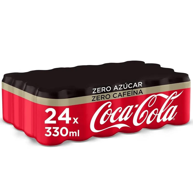 COCA-COLA ZERO ZERO LATA 24x33 CL.