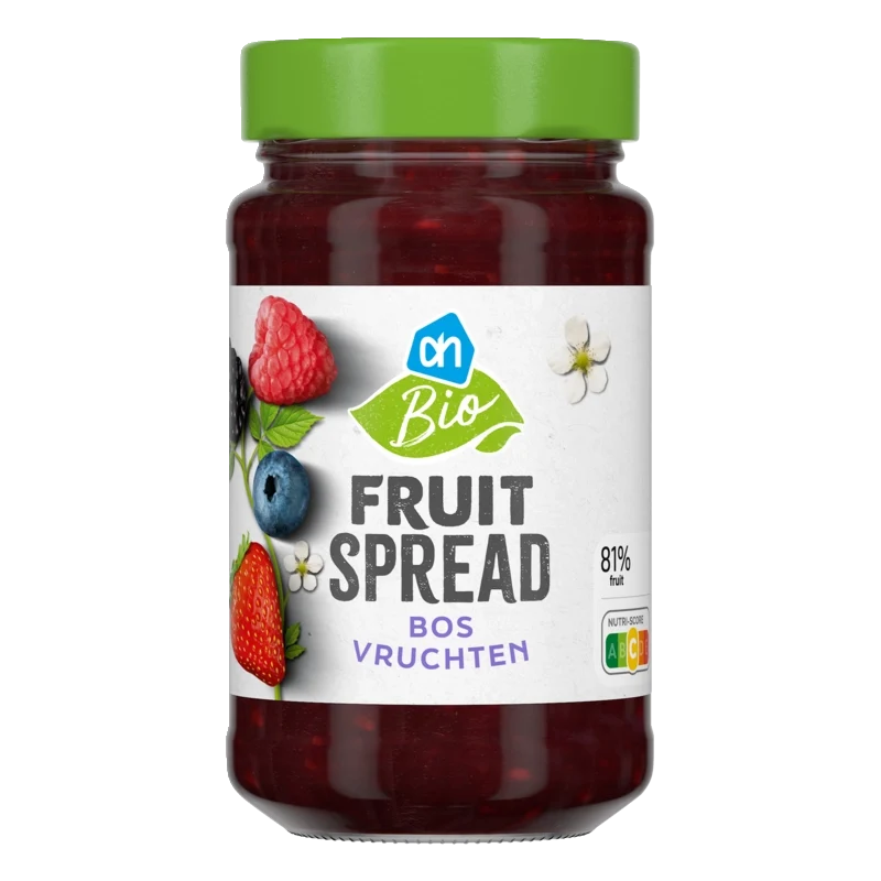 Biologisch Bosvruchten fruitspread