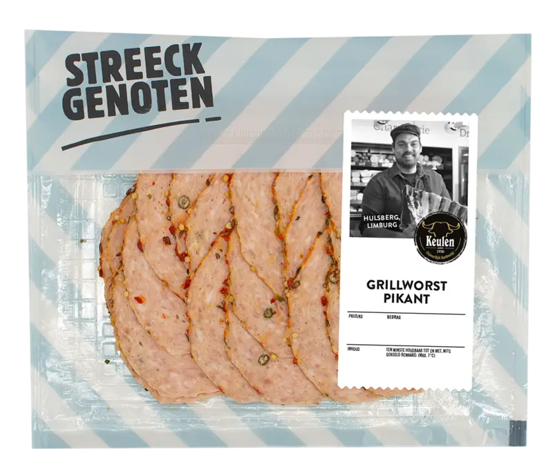 Streeckgenoten Grillworst pikant